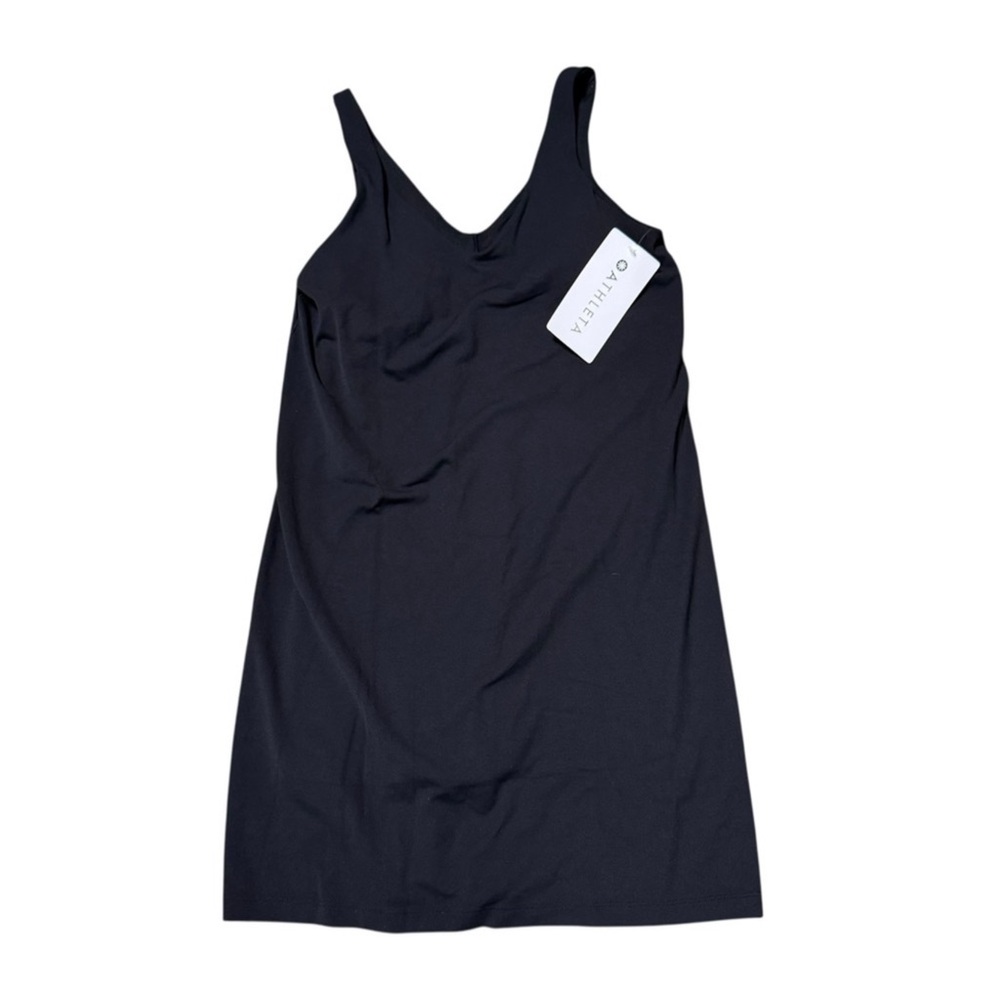 Athleta Black Transcend Dress NWT LARGE PETITE - Picture 6 of 7